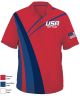 Red USA Mat Club Fast Road Polo