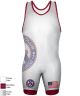 USA Mat Club IOWA White - Singlet